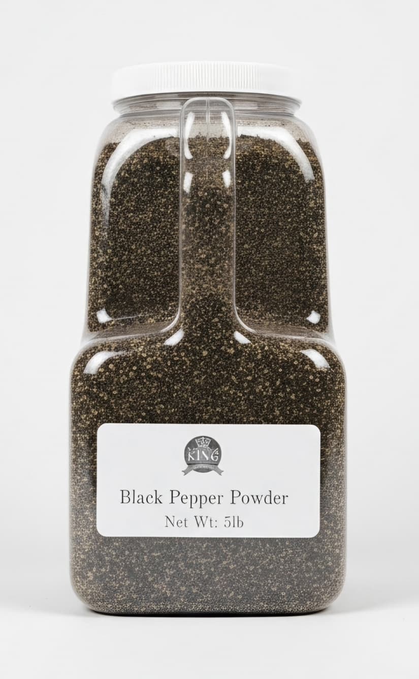 BLACK PEPPER POWDER JAR